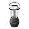 Whetstone Dynamo Hand Crank Solar Powered Lantern - LED Light with Adjustable Settings by Black 75-SL126 - alternate 3